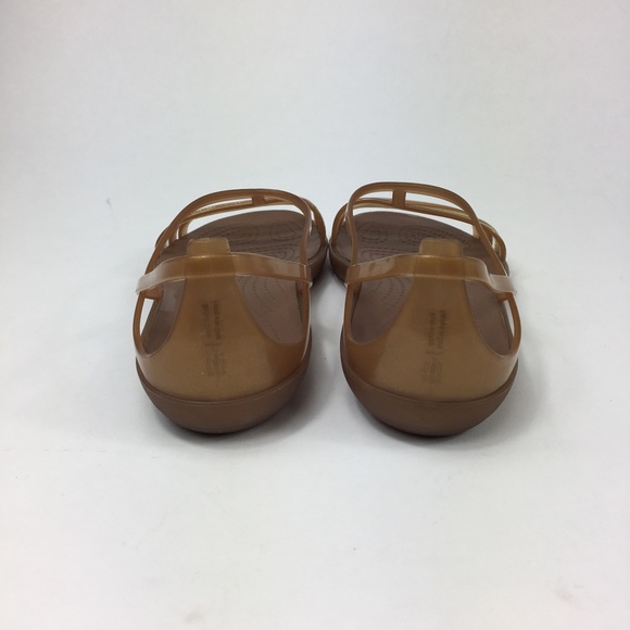 SOLD Crocs Isabella Boho Flat Jelly Sandals - Picture 7 of 8
